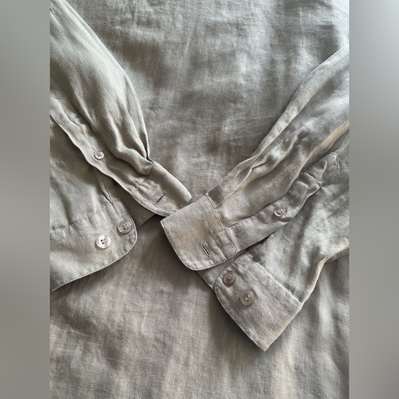 Weekendz men’s Linen Shirt, XXXL - Picture 13 of 15